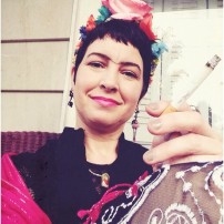 Smoking Frida, yes another homage